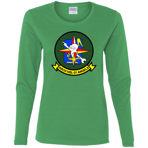 HSL 31 1 Ladies' Cotton LS T-Shirt