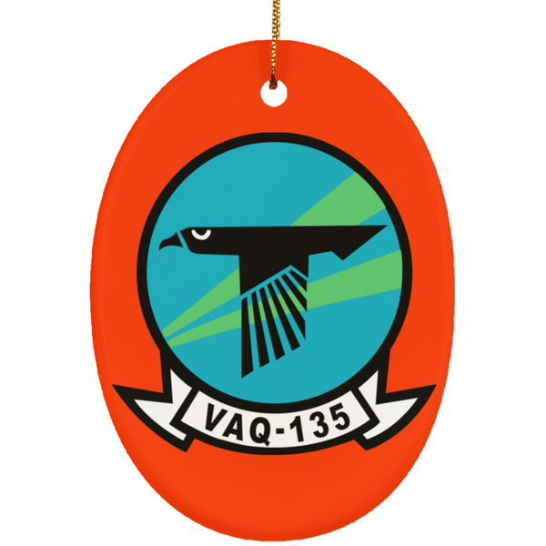 VAQ 135 1 Ornament - Oval