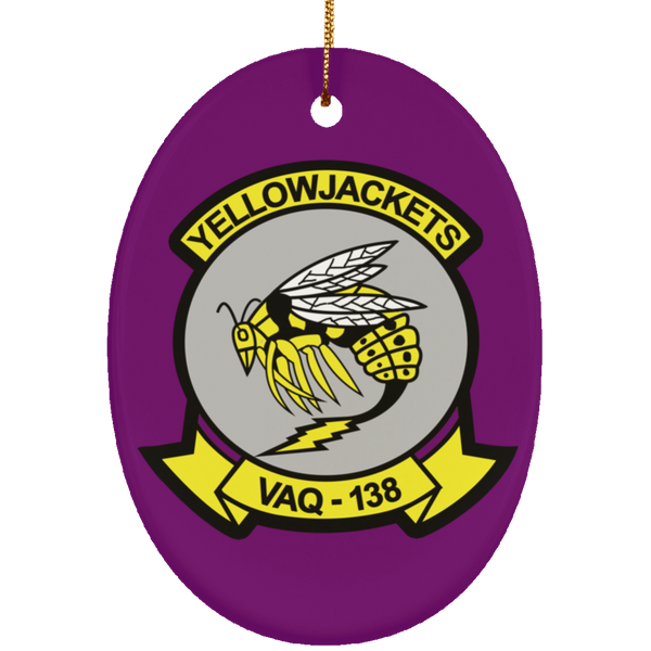 VAQ 138 1 Ornament - Oval