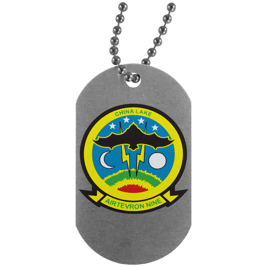 VX 09 1 Dog Tag - Silver