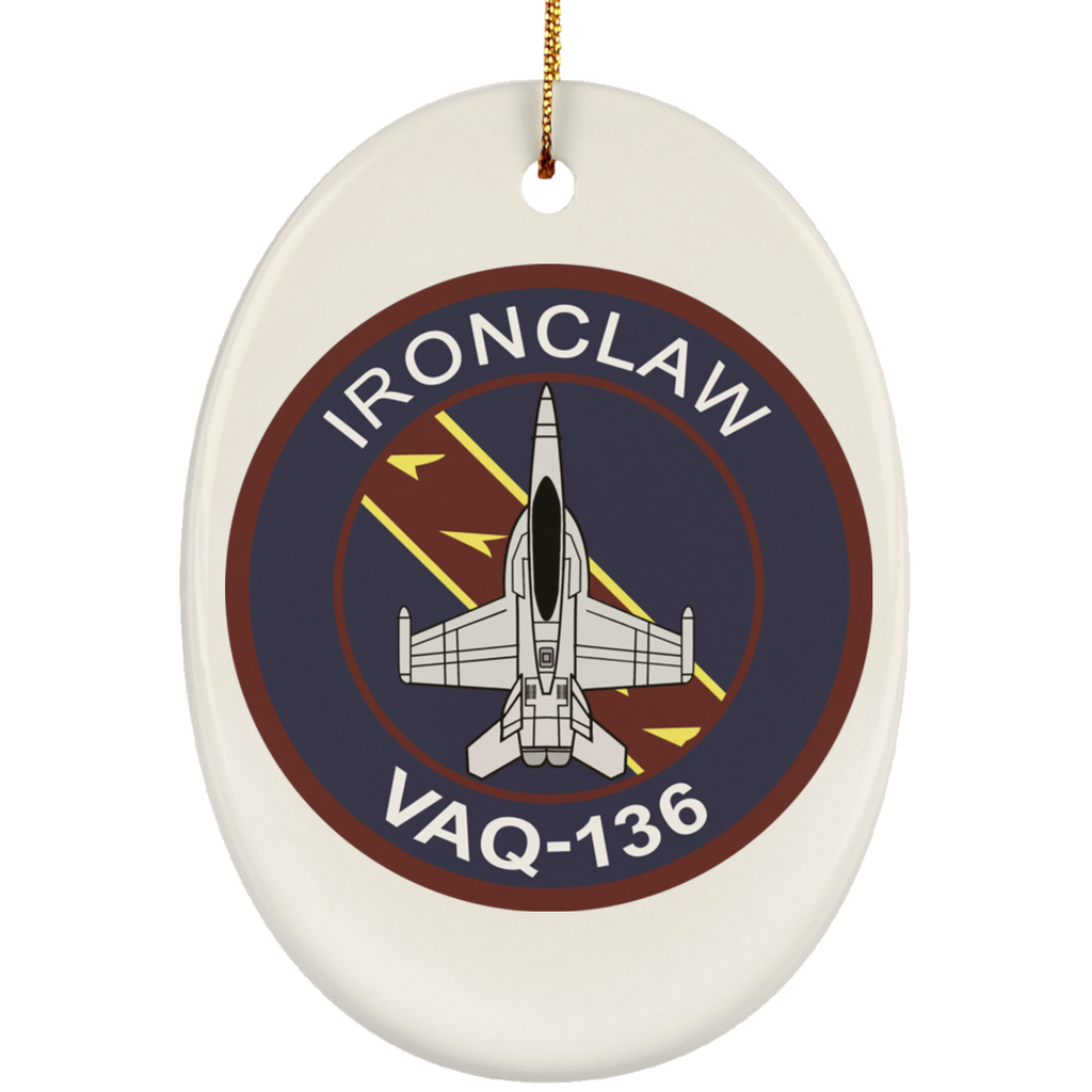 VAQ 136 5 Ornament - Oval