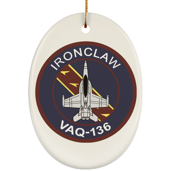 VAQ 136 5 Ornament - Oval