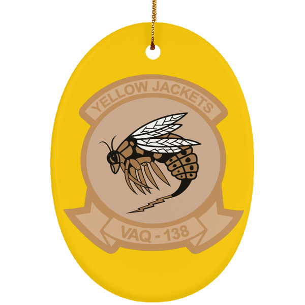 VAQ 138 2 Ornament - Oval
