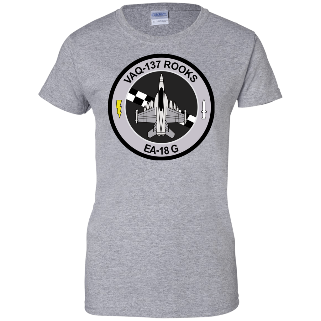 VAQ 137 5 Ladies Custom Cotton T-Shirt