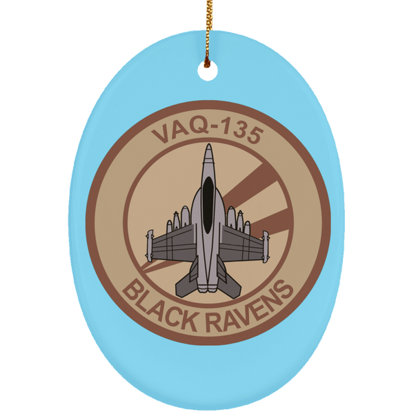 VAQ 135 6 Ornament - Oval