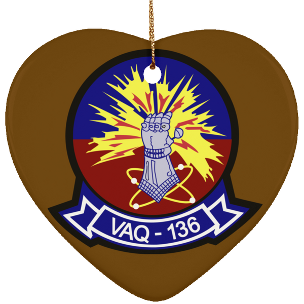 VAQ 136 3 Ornament - Heart