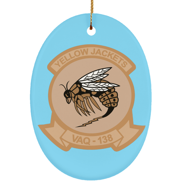 VAQ 138 2 Ornament - Oval