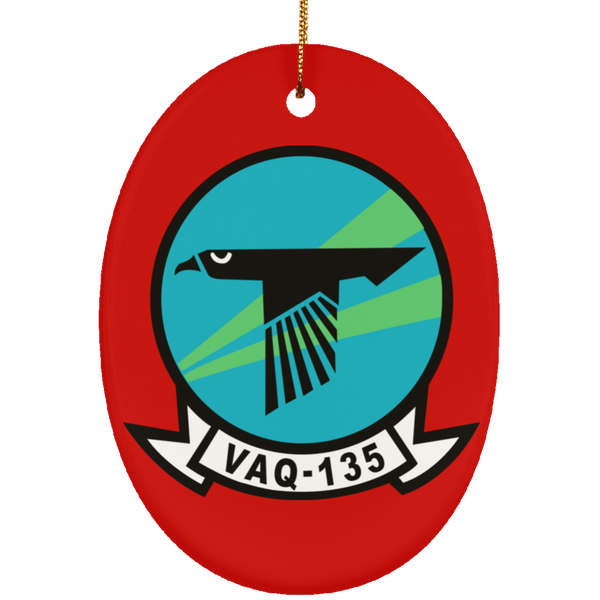 VAQ 135 1 Ornament - Oval