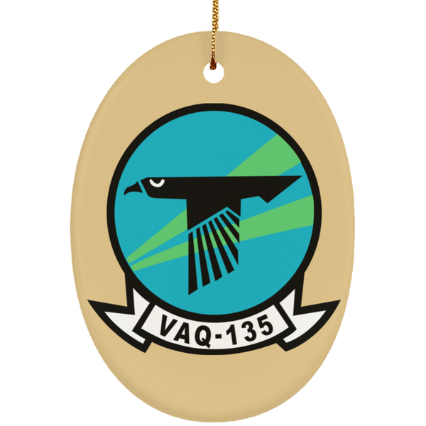 VAQ 135 1 Ornament - Oval
