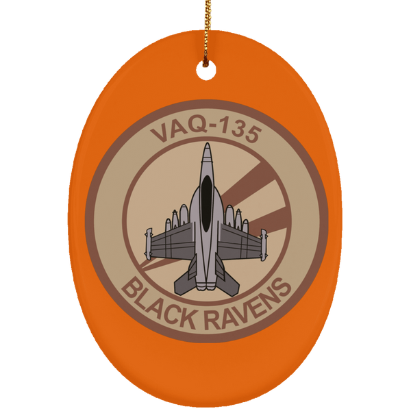 VAQ 135 6 Ornament - Oval