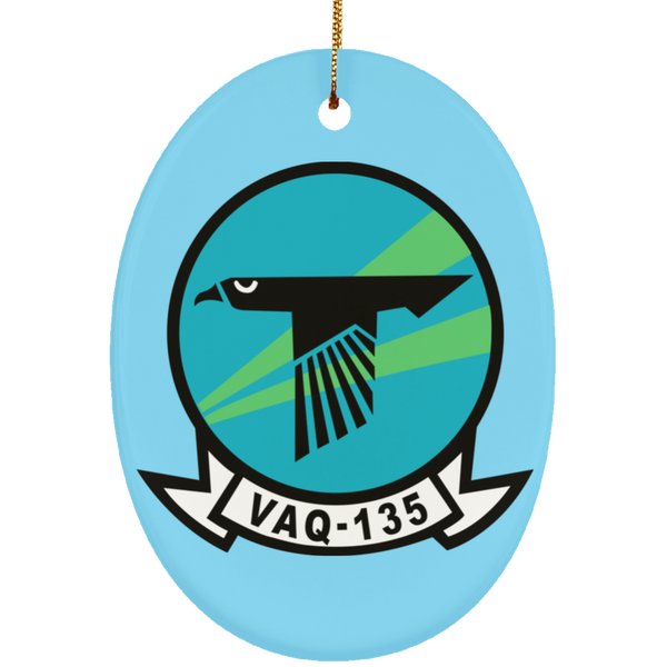 VAQ 135 1 Ornament - Oval