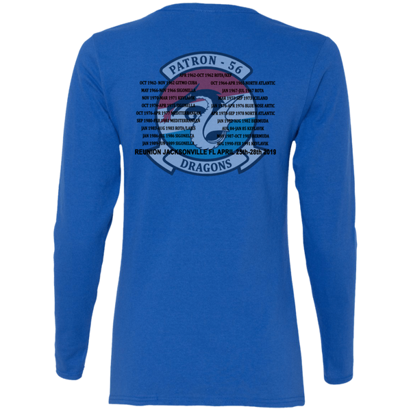 VP 56 6c Ladies' Cotton LS T-Shirt