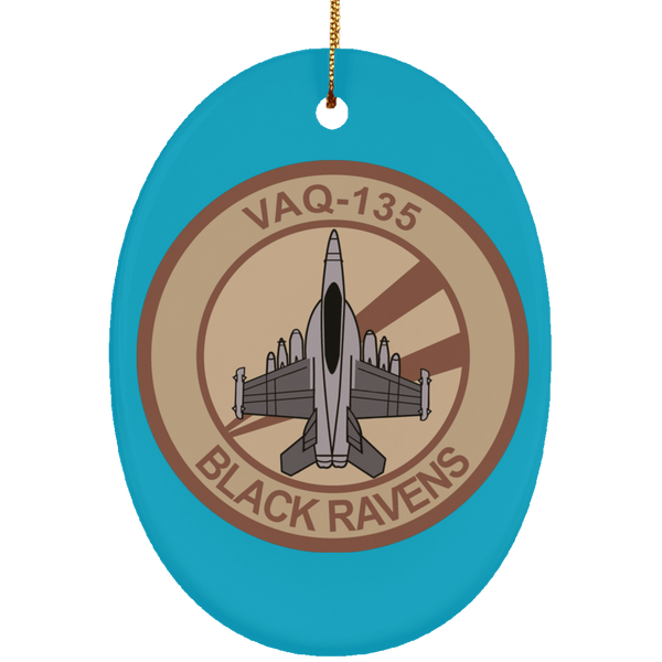 VAQ 135 6 Ornament - Oval