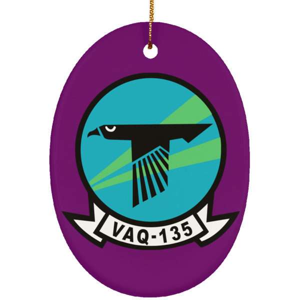 VAQ 135 1 Ornament - Oval