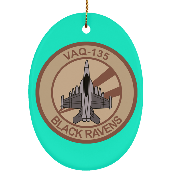 VAQ 135 6 Ornament - Oval