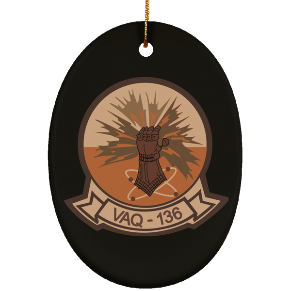 VAQ 136 2 Ornament - Oval