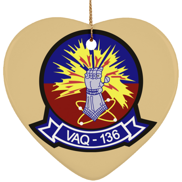 VAQ 136 3 Ornament - Heart