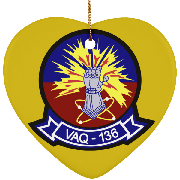 VAQ 136 3 Ornament - Heart