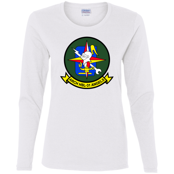 HSL 31 1 Ladies' Cotton LS T-Shirt