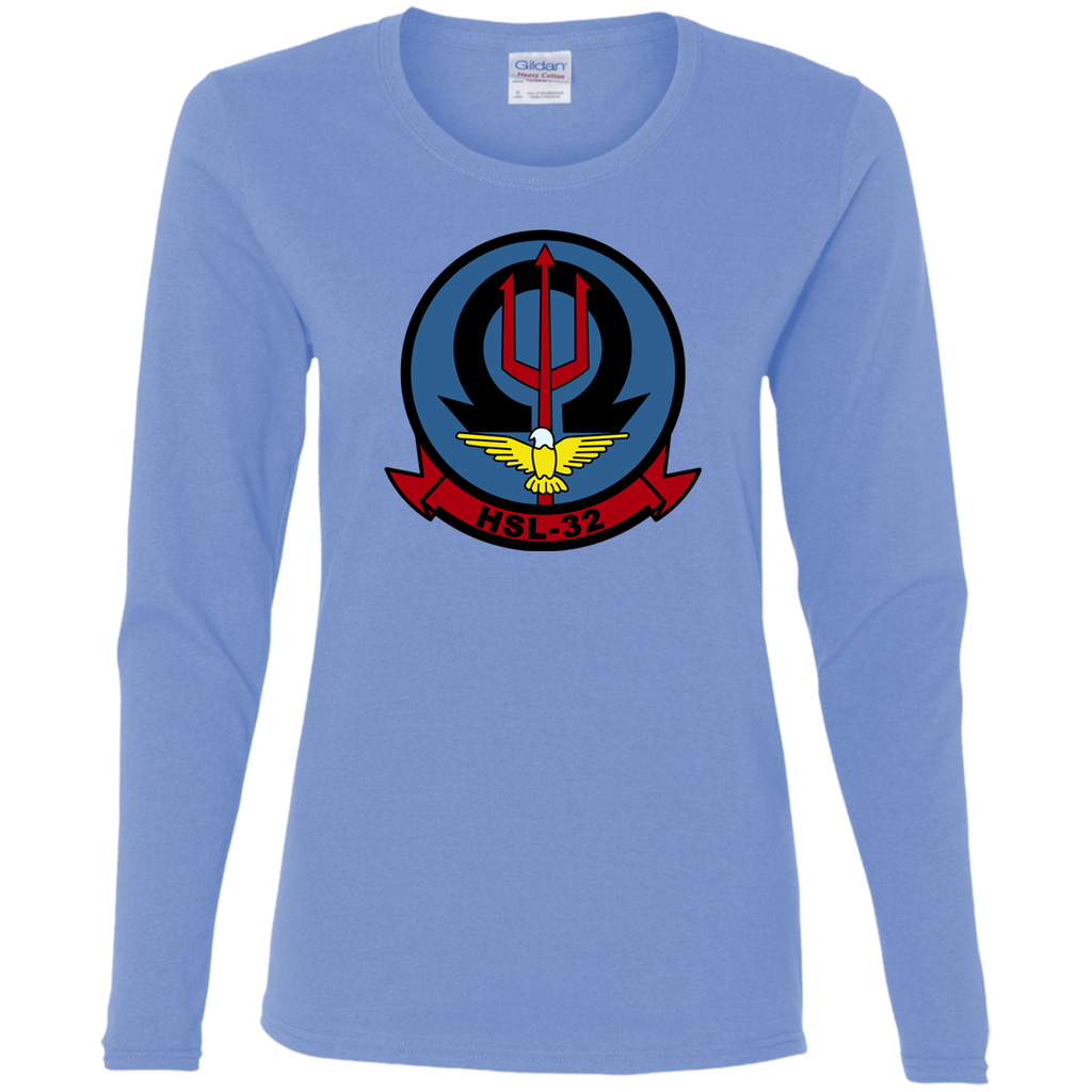 HSL 32 2 Ladies' Cotton LS T-Shirt