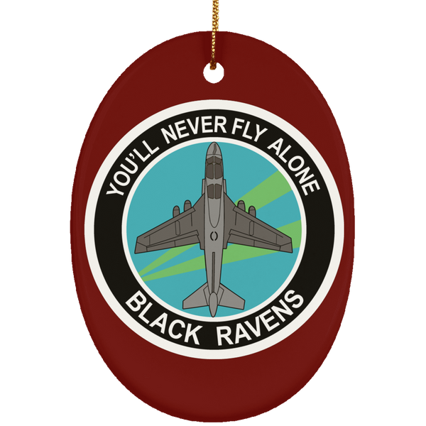 VAQ 135 3 Ornament - Oval