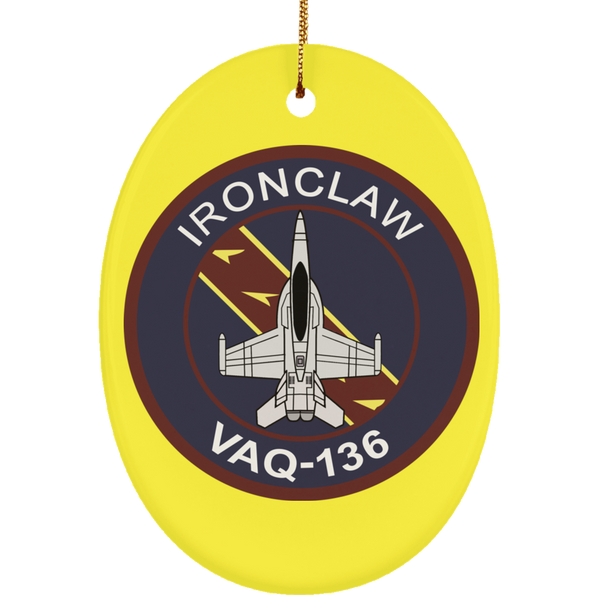 VAQ 136 5 Ornament - Oval