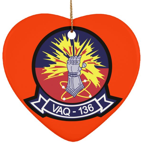 VAQ 136 4 Ornament - Heart