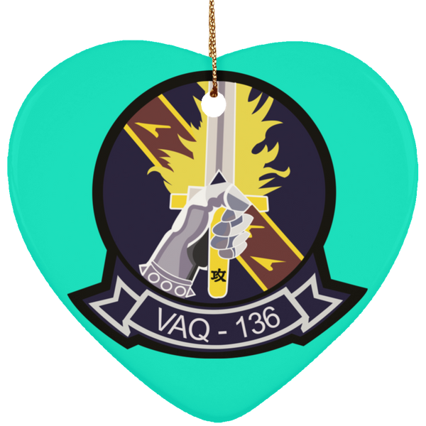 VAQ 136 1 Ornament - Heart