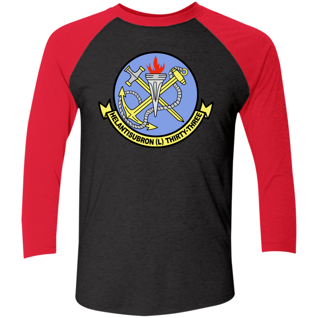 HSL 33 4 Baseball Raglan T-Shirt
