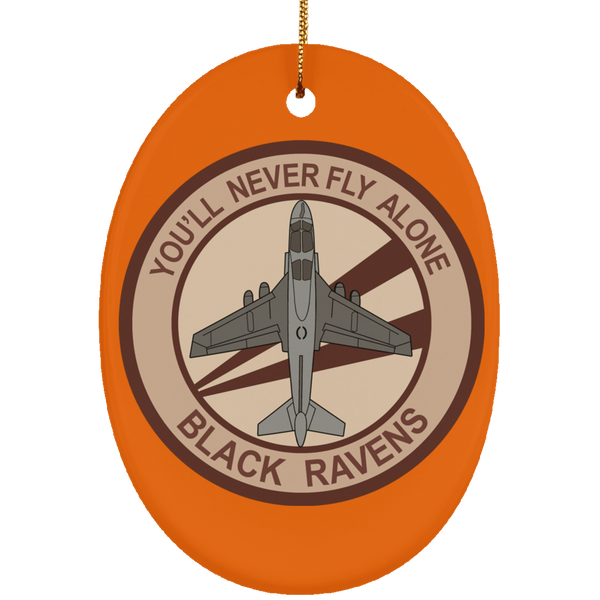 VAQ 135 2 Ornament - Oval