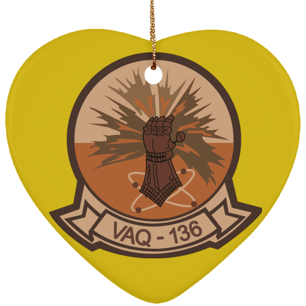 VAQ 136 2 Ornament - Heart