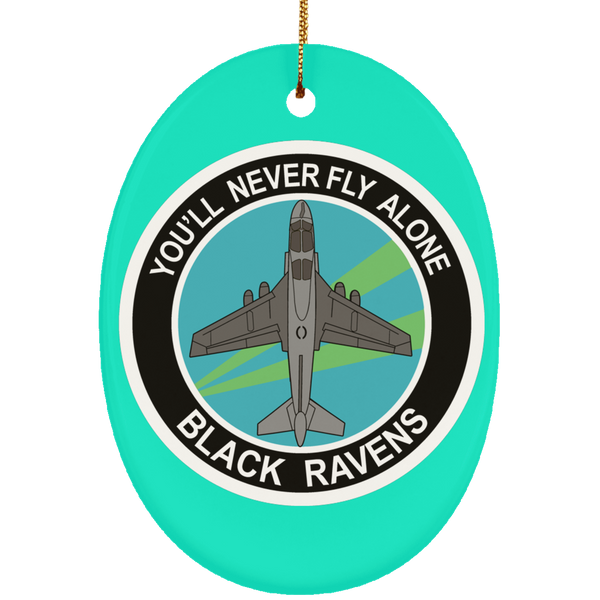 VAQ 135 3 Ornament - Oval