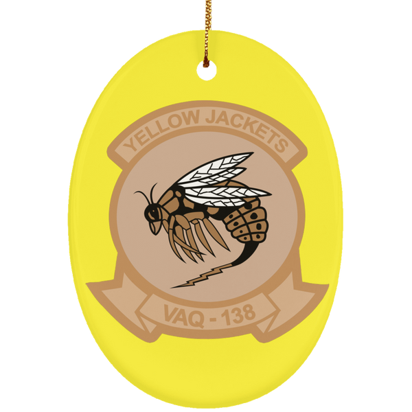 VAQ 138 2 Ornament - Oval