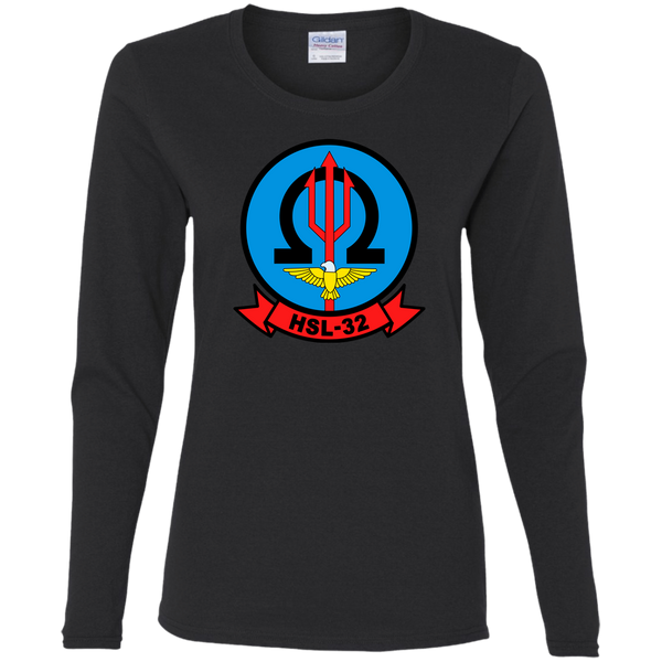 HSL 32 1 Ladies' Cotton LS T-Shirt