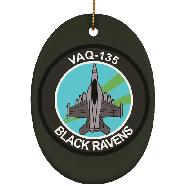 VAQ 135 5 Ornament - Oval