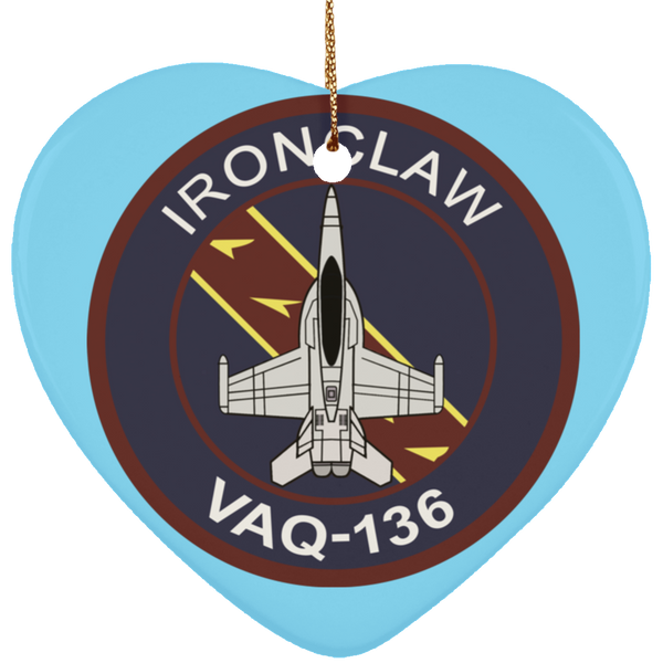 VAQ 136 5 Ornament - Heart