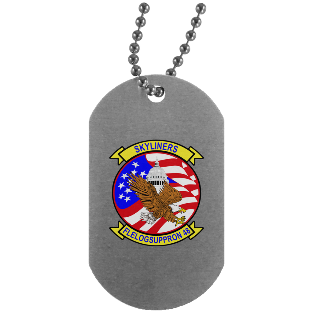 VR 48 1 Silver Dog Tag