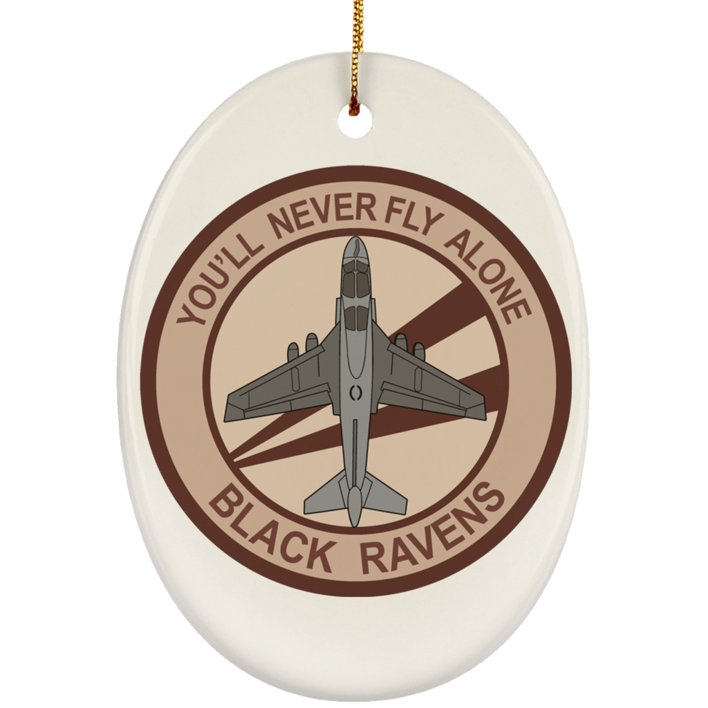VAQ 135 2 Ornament - Oval