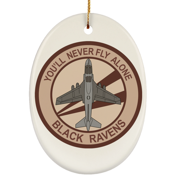 VAQ 135 2 Ornament - Oval
