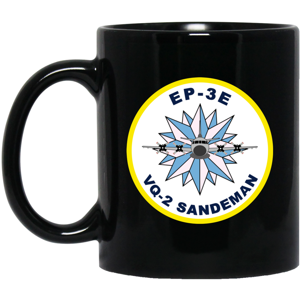 VQ 02 3 Black Mug - 11oz