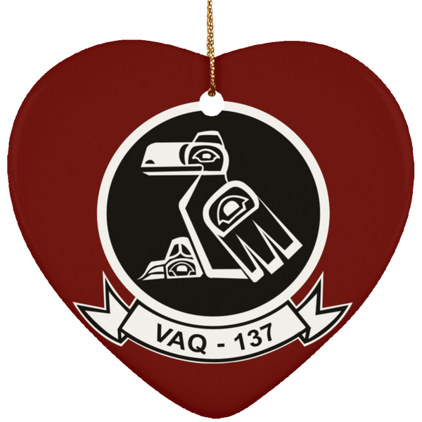 VAQ 137 3 Ornament - Heart