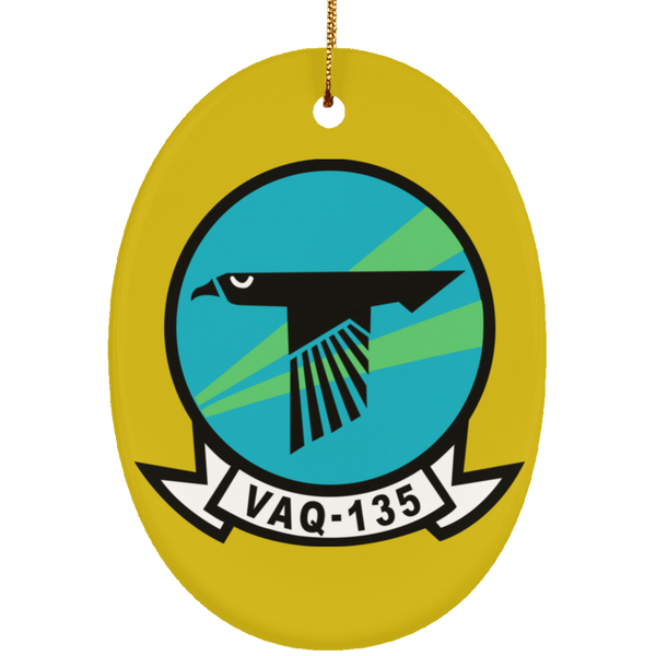 VAQ 135 1 Ornament - Oval