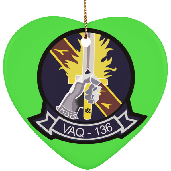 VAQ 136 1 Ornament - Heart