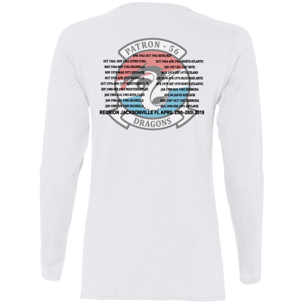 VP 56 6c Ladies' Cotton LS T-Shirt