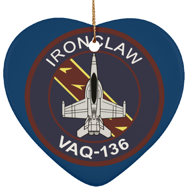 VAQ 136 5 Ornament - Heart