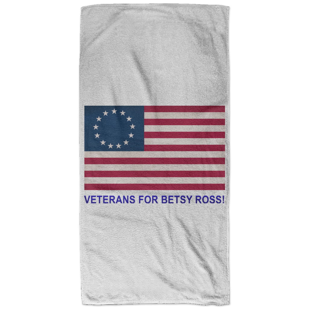 Betsy Ross Vets 1 Bath Towel - 32x64