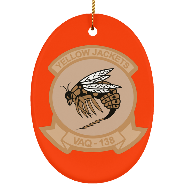 VAQ 138 2 Ornament - Oval