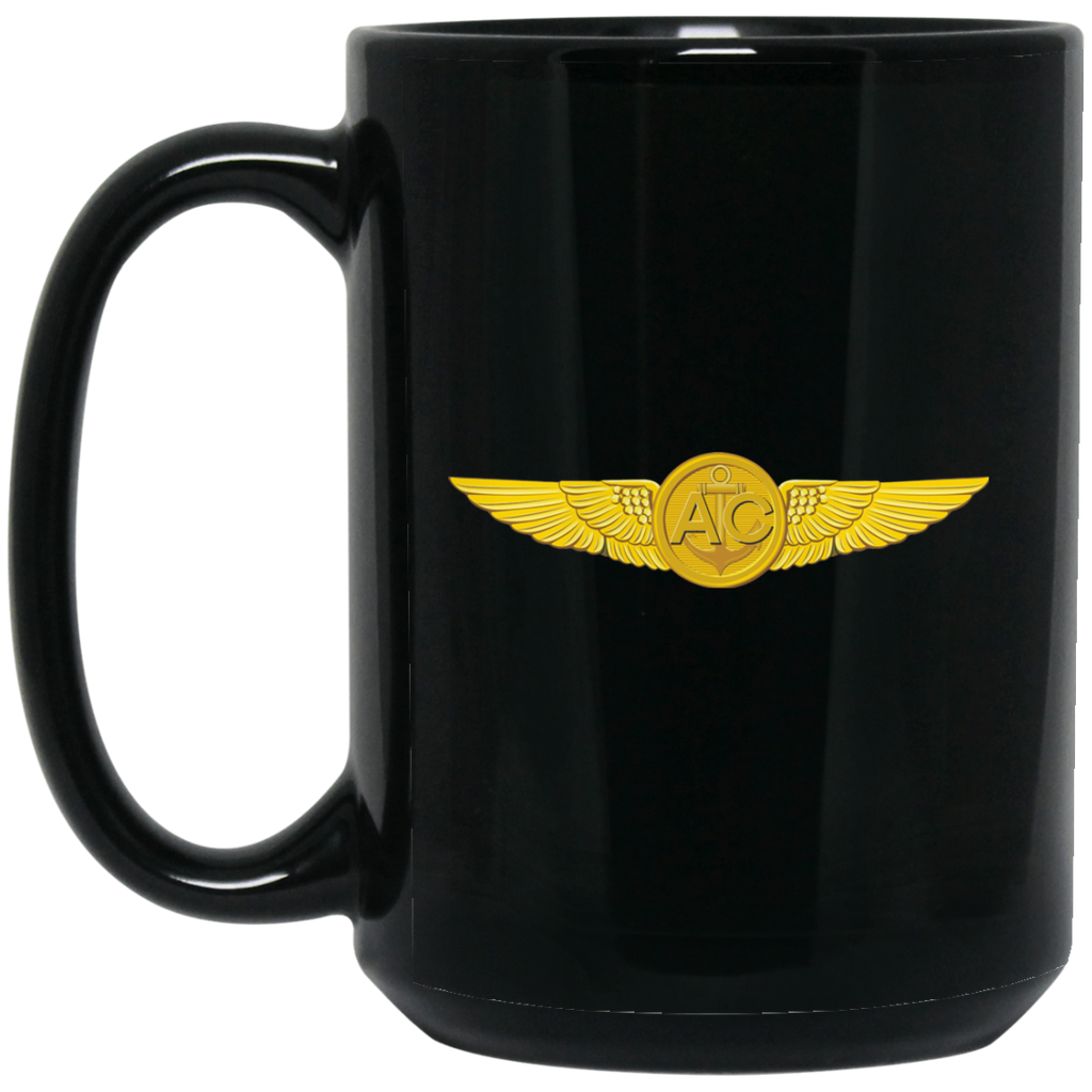 Aircrew 1 Black Mug - 15oz