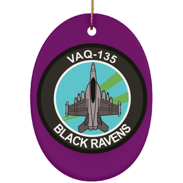 VAQ 135 5 Ornament - Oval