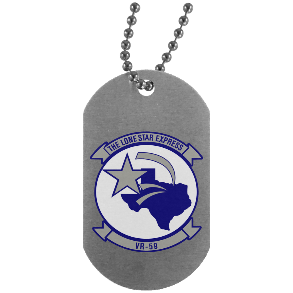 VR 59 1 Silver Dog Tag